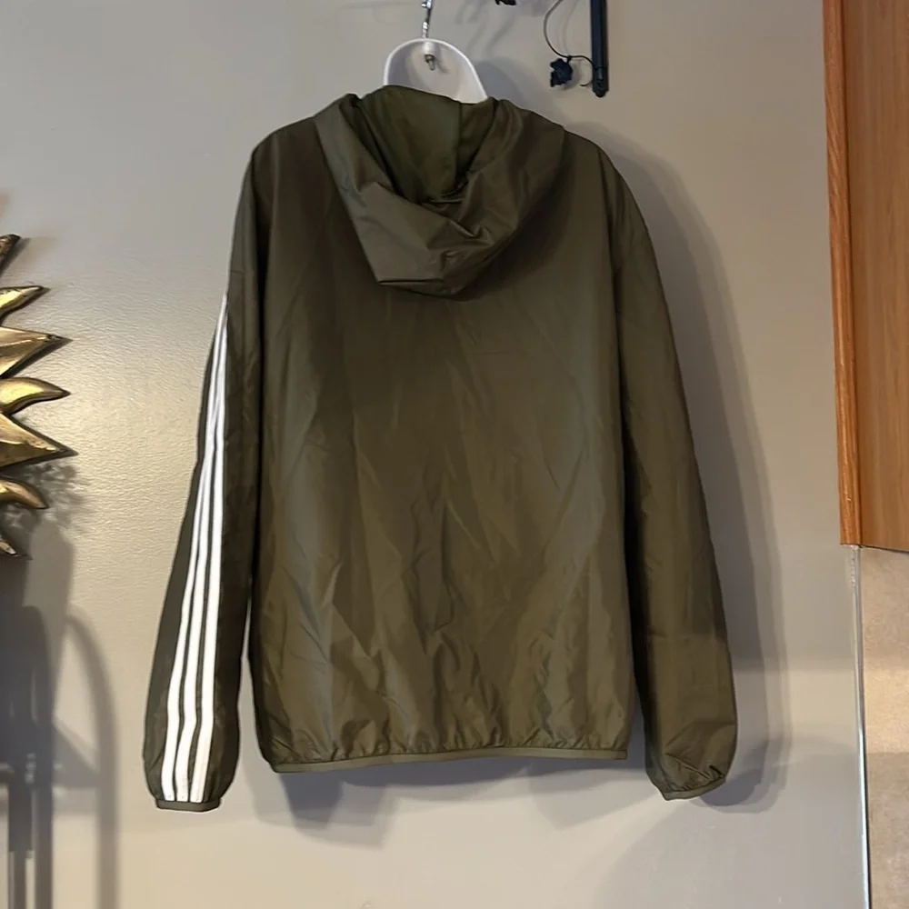 Adidas Green Skateboarding Windbreaker NWT - Picture 4 of 4